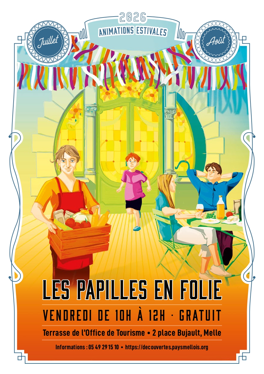 Les papilles en folies
